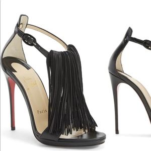 Christian Louboutin Cassanovella 120 black heels